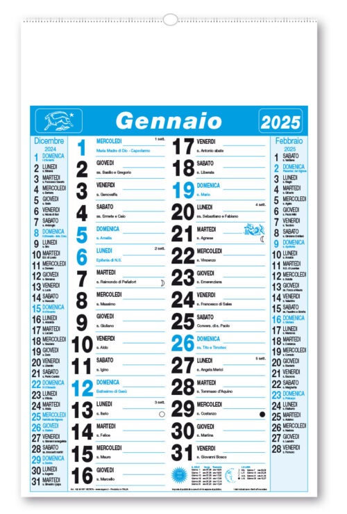 calendario olandese 102 azz