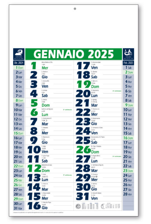 calendario olandese 113 ver