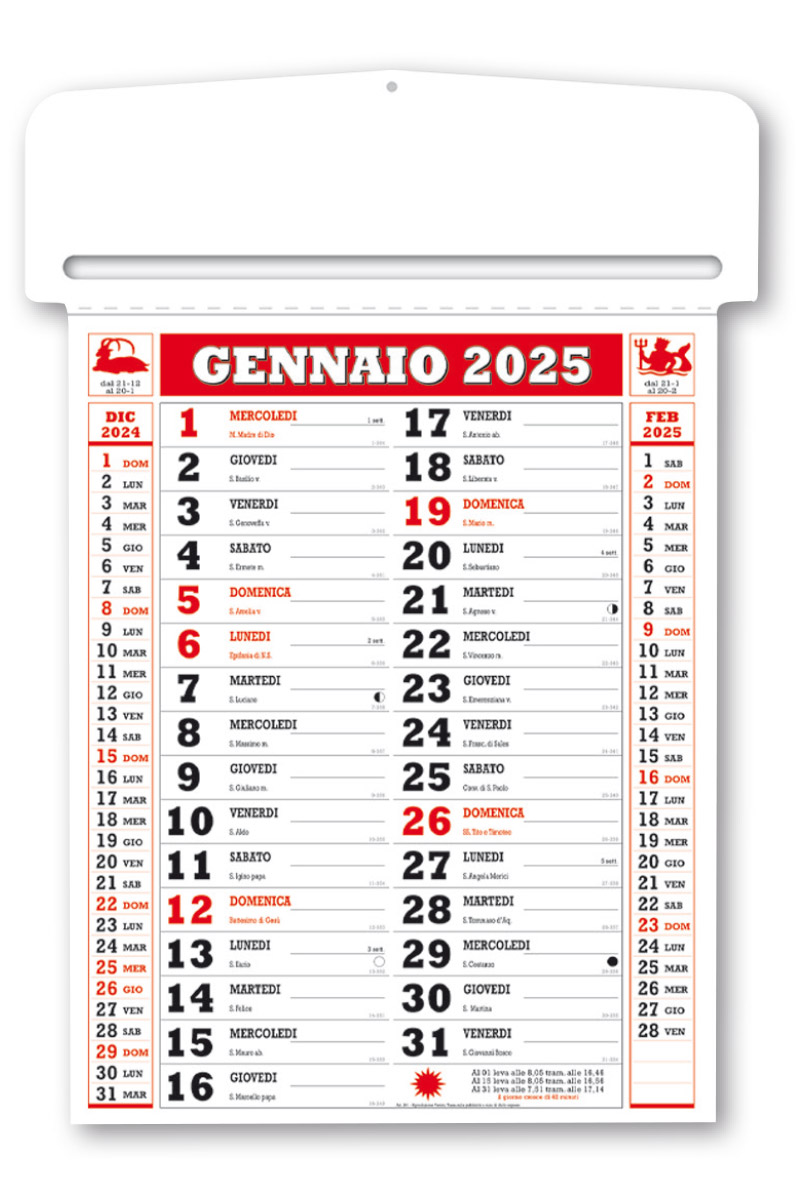 calendario olandese 130