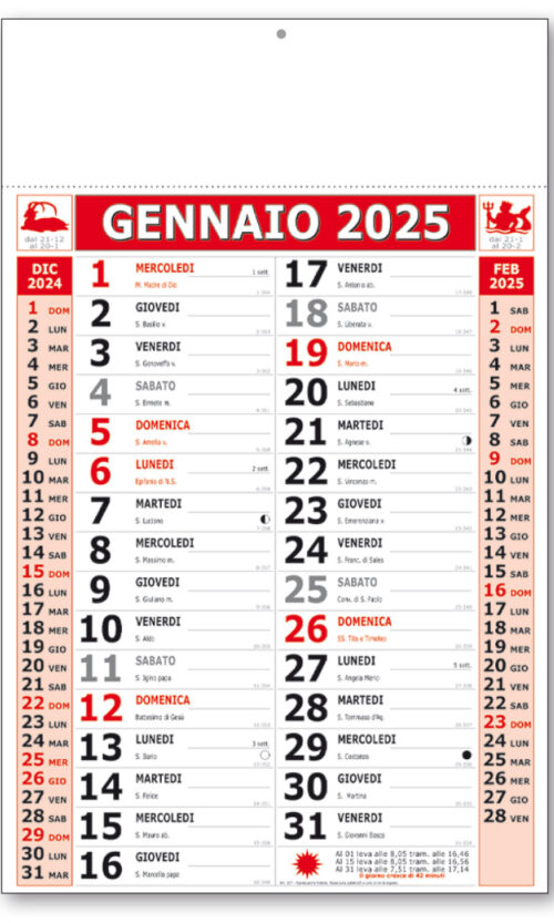 calendario olandese 140 ross
