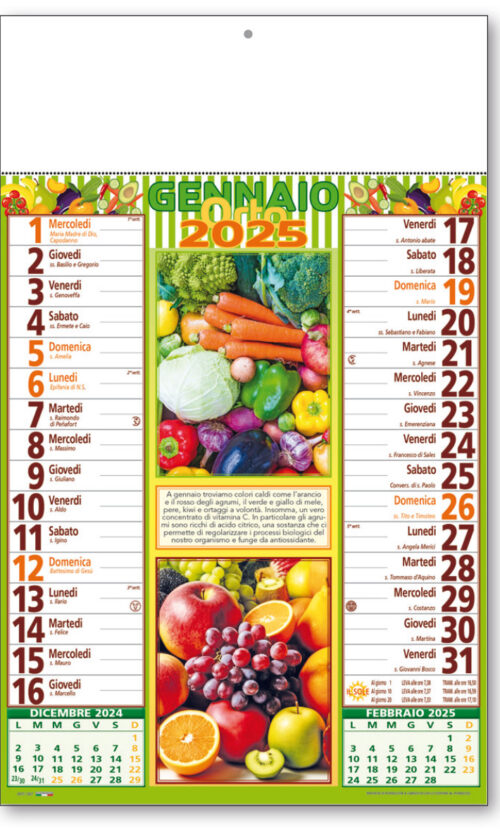 calendario olandese 165