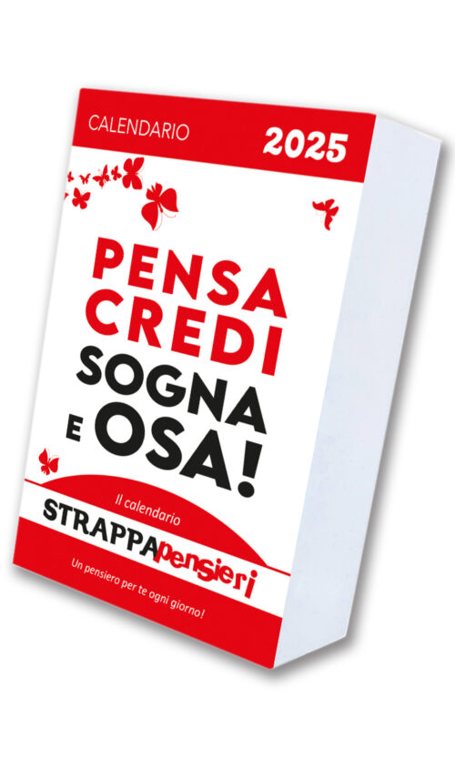 Calendario Strappapensieri SOLO BLOCCO ANNUALE VERTICALE