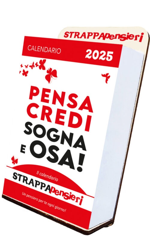 CALENDARIO STRAPPAPENSIERI VERTICALE 10 X 15 CON SUPPORTO