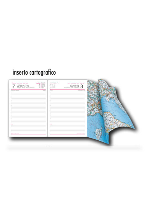 agenda giornaliera imbottita m131 interno