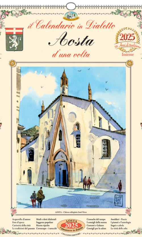 Calendario in dialetto Aosta