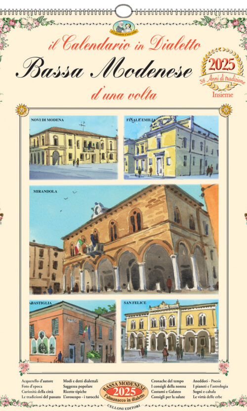 Calendario in dialetto Bassa Modenese
