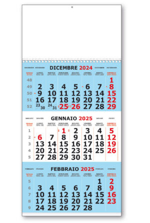 calendario olandese 125