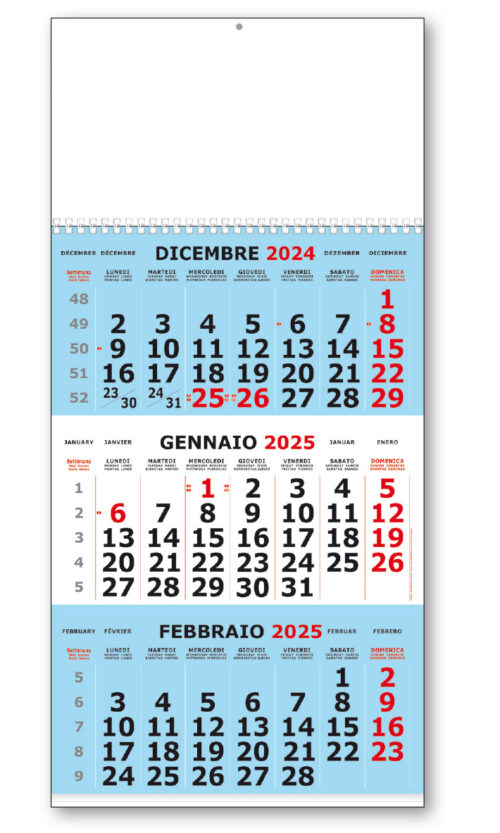 calendario olandese 125