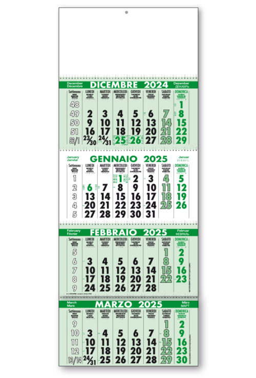 calendario olandese 147 verd