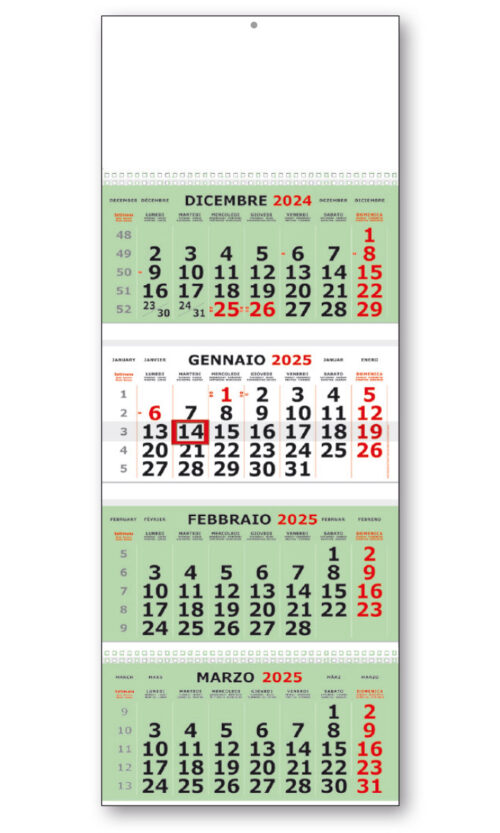 calendario olandese 148 verd