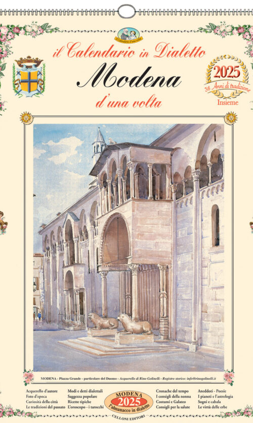 Calendario in dialetto Modena