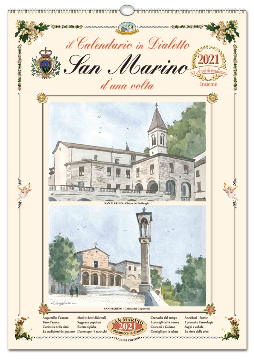 CALENDARIO IN DIALETTO SAN MARINO SIGEM.it