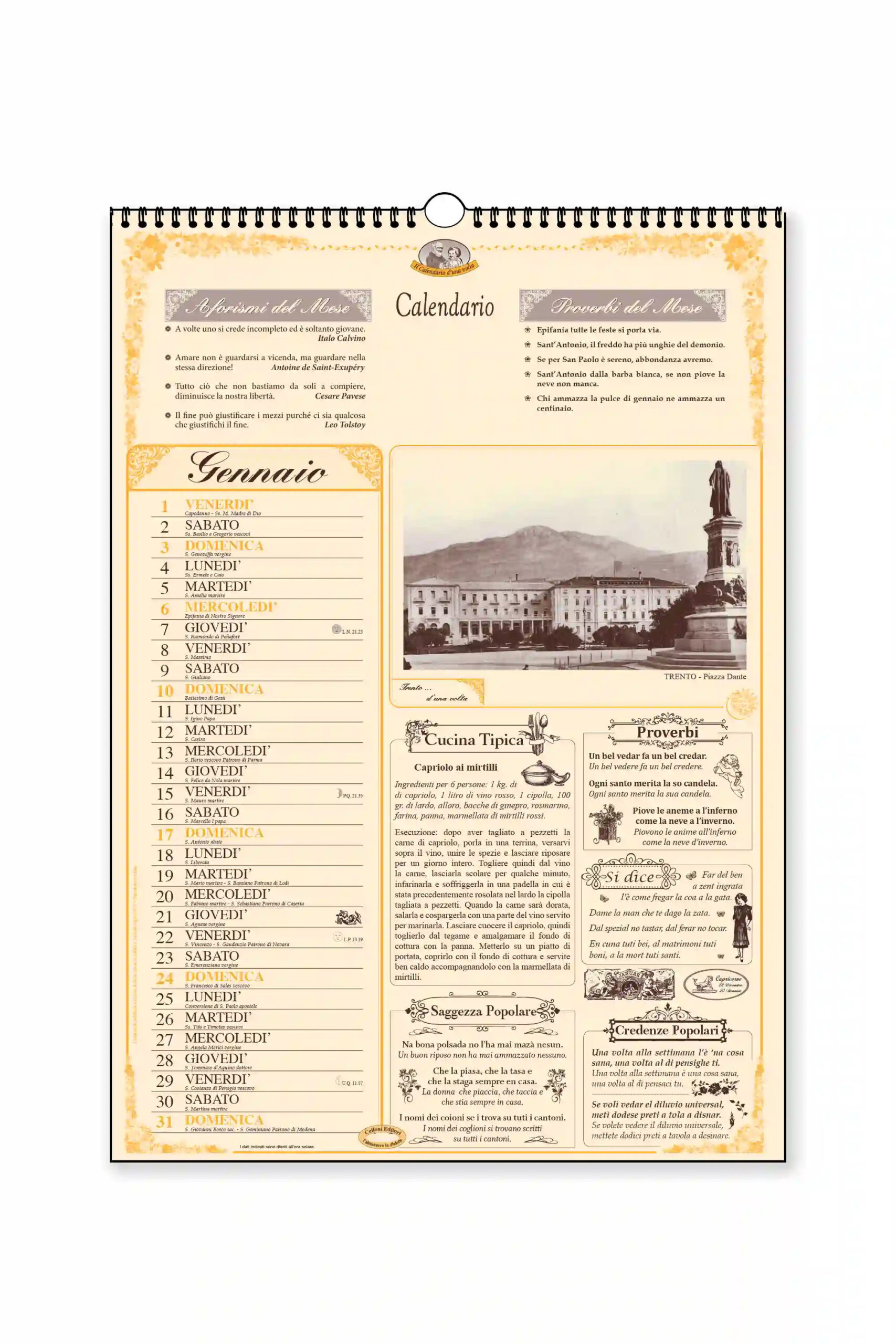 calendario dialetto trento