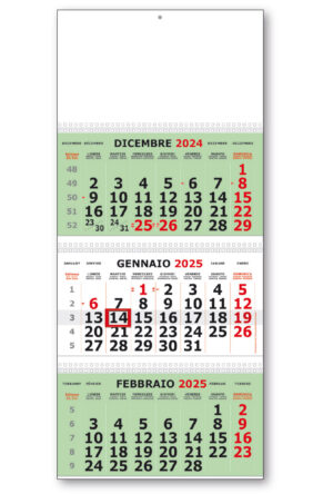 calendario olandese 129 verd
