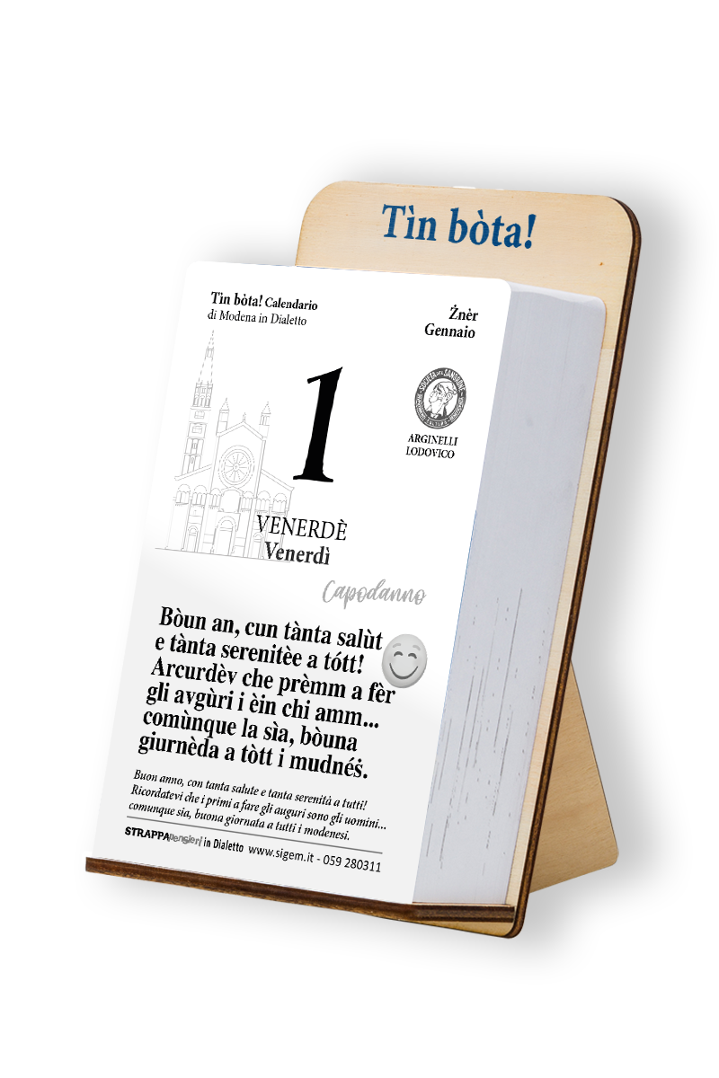 strappapensieri modena dialetto