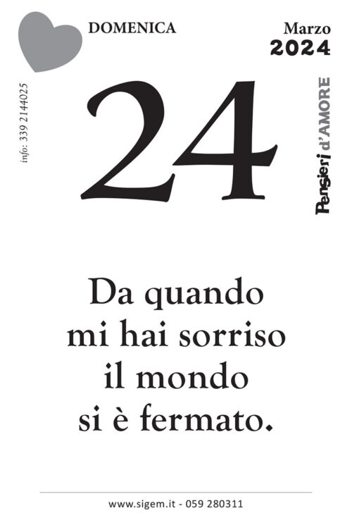 Speciale San Valentino - Calendario con 365 Frasi d' Amore - immagine 6