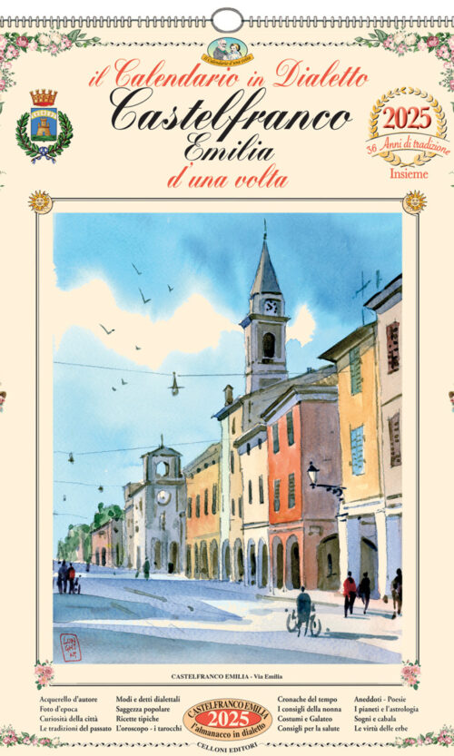 Calendario in dialetto Castelfranco Emilia