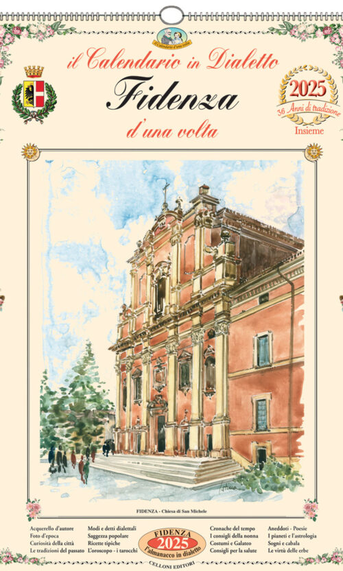 Calendario in dialetto Fidenza