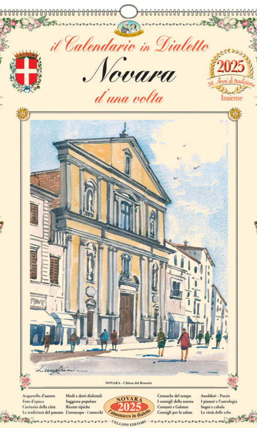 Calendario in dialetto Novara