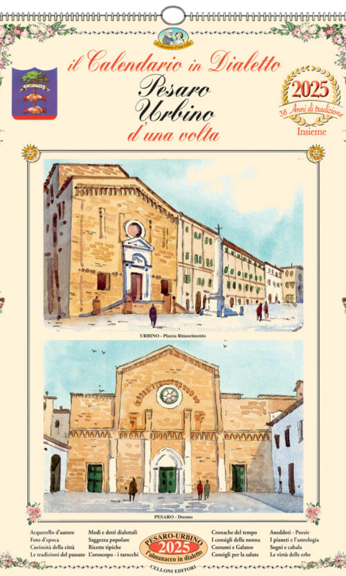 Calendario in dialetto Pesaro Urbino