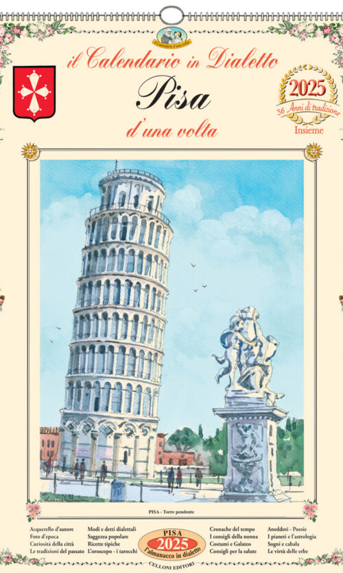 Calendario in dialetto Pisa