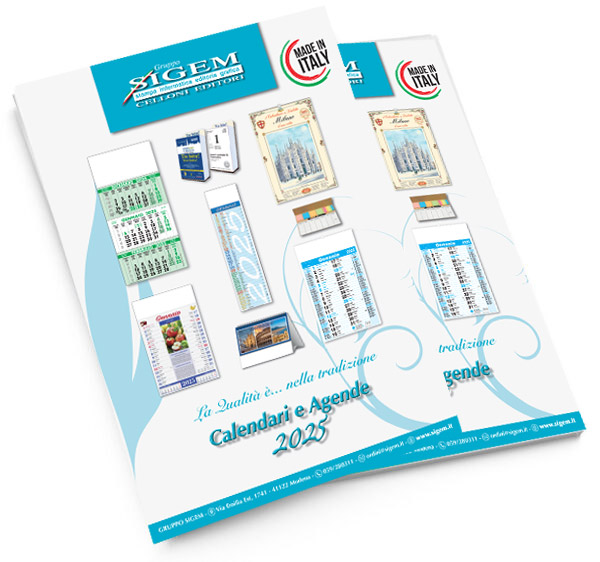 SIGEM catalogo calendari 2025