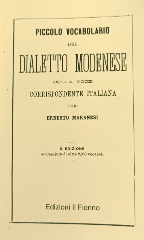 dialetto modenese