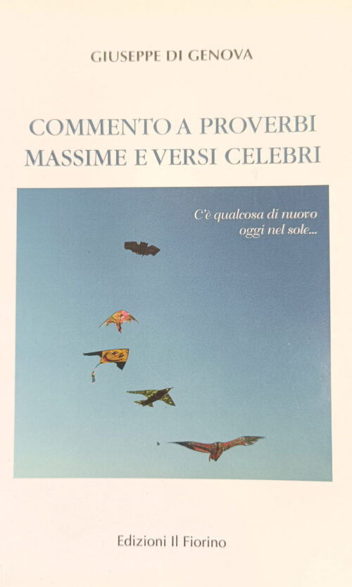 Libro: "Commento a Proverbi Massime e Versi Celebri"