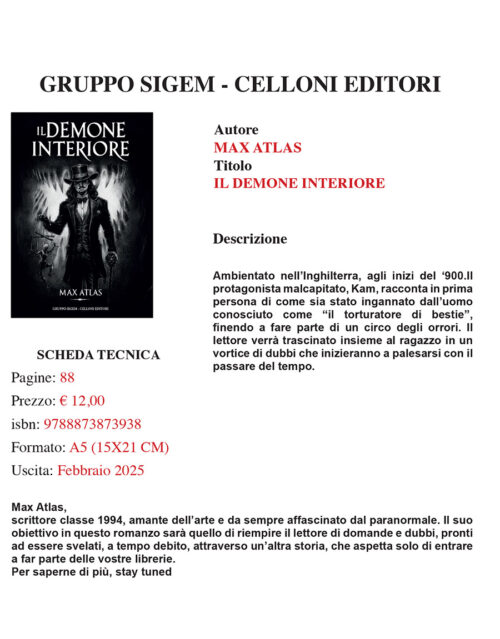 IL DEMONE INTERIORE SCHEDA