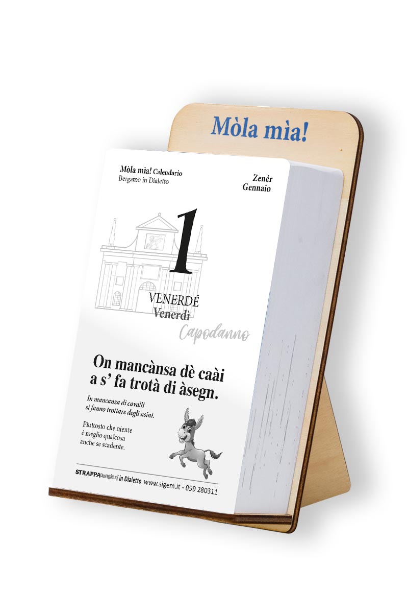 strappapensieri bergamo in dialetto