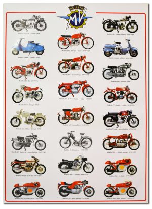 Poster Moto Sportiva MV Agusta